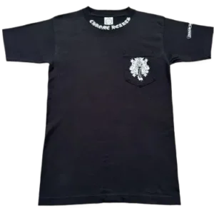 2000s Chrome Hearts Dagger Pocket Neck Logo Tee