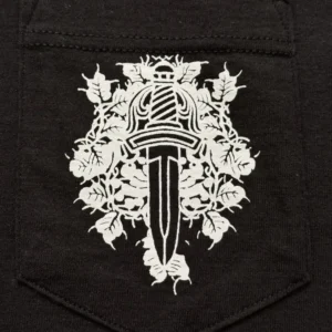 2000s Chrome Hearts Dagger Pocket Neck Logo Tee view 3