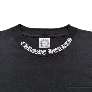 2000s Chrome Hearts Dagger Pocket Neck Logo Tee view 4