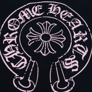33 Chrome Hearts Logo Black T-Shirt view 4