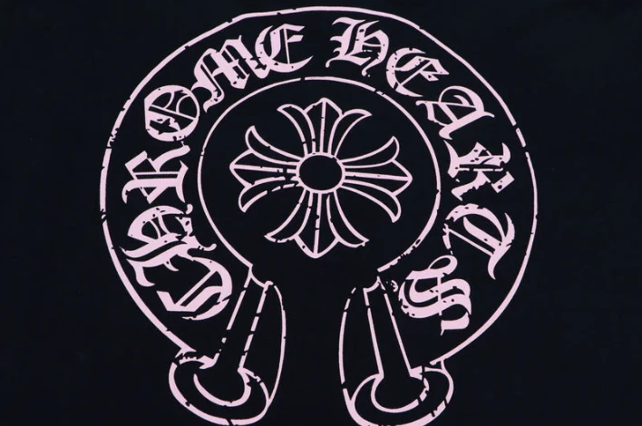 33 Chrome Hearts Logo Black T-Shirt view 4