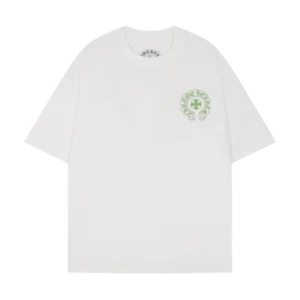 Classic Chrome Hearts Cross Logo White Short Sleeved Tee view 2
