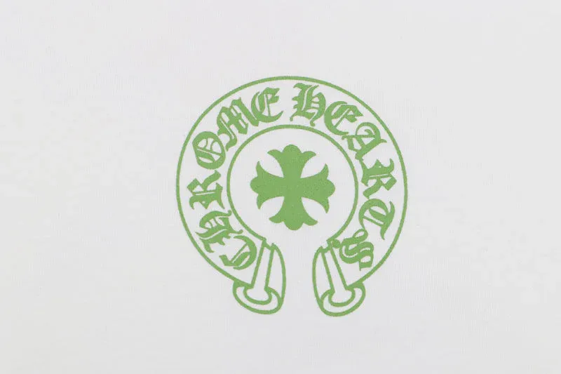 Classic Chrome Hearts Cross Logo White Short Sleeved Tee view 4