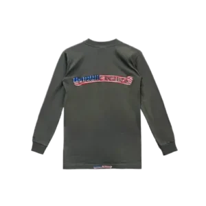 Archive Scroll Script Long Sleeve T-Shirt view 2