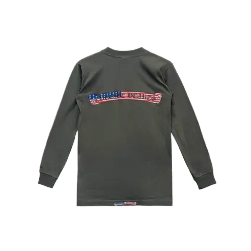 Archive Scroll Script Long Sleeve T-Shirt view 2