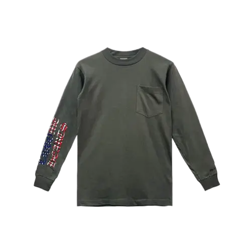Archive Scroll Script Long Sleeve T-Shirt
