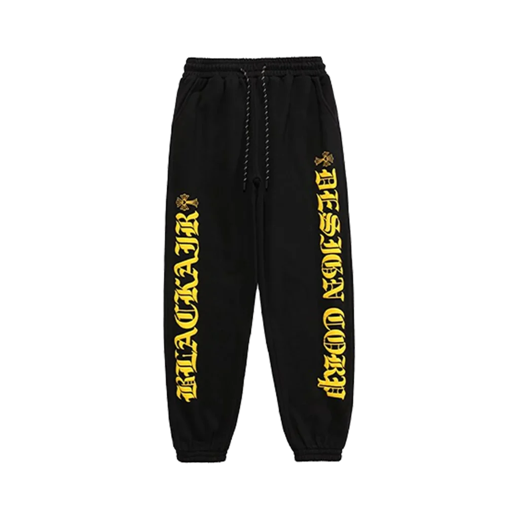 Autumn Spring Letter Foaming Sweat Pant