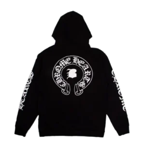 Chrome Hearts Bella Leather Patch Hoodie