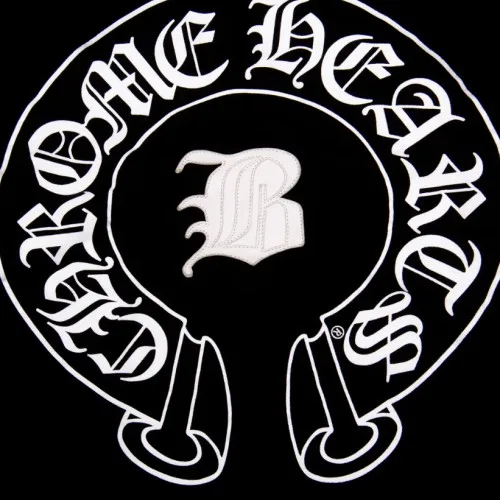 Chrome Hearts Bella Leather Patch Hoodie view 4