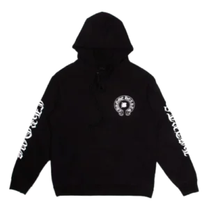Chrome Hearts Bella Leather Patch Hoodie view 2