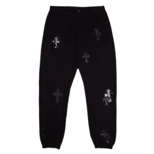 Chrome Hearts Black Mixed Cross Patch Sweatpant