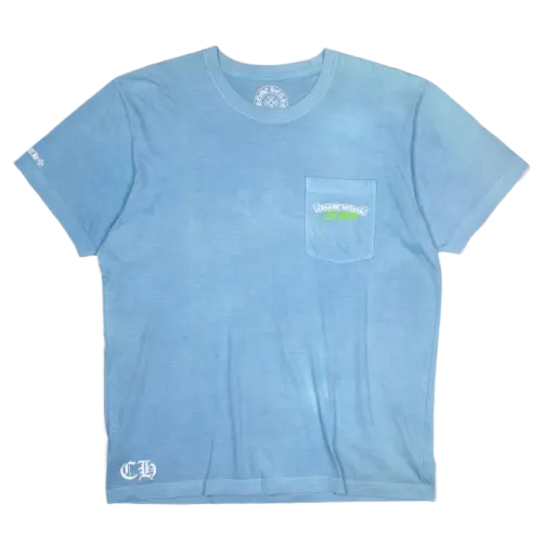 Chrome Hearts Blue St-Barth Exclusive T-Shirt view 2