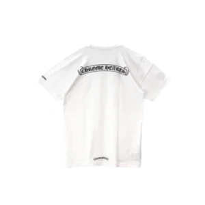 White Chrome Hearts Shirt Shoe Logo