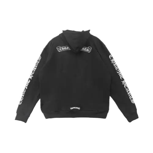 Chrome Hearts Black Zip Up Hoodie view 2