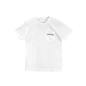 White chrome hearts logo shirt view 2