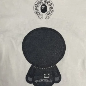 Bape x Chrome Hearts Baby Milo Tee view 4