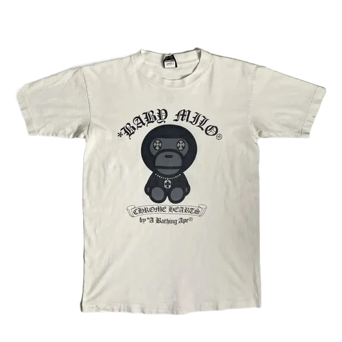 Bape x Chrome Hearts Baby Milo Tee