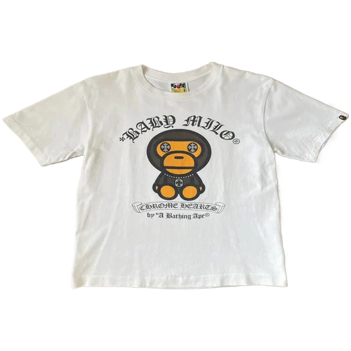 Bape x Chrome Hearts Baby Milo Tee