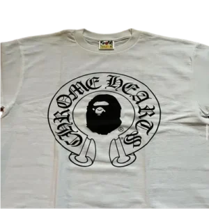 Bape x Chrome Hearts Logo Tee view 3