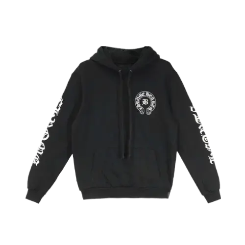 Bella Hadid Chrome Hearts Black Hoodie
