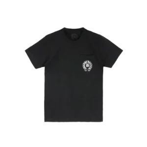 Black Chrome Hearts Shirt Horse Shoe logo view 2