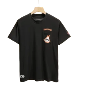 Black Chrome Hearts Caution Tee view 2