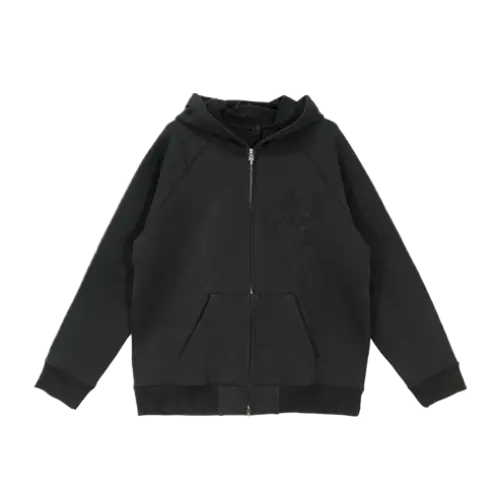 Triple Cross Logo Chrome Heart Hoodie
