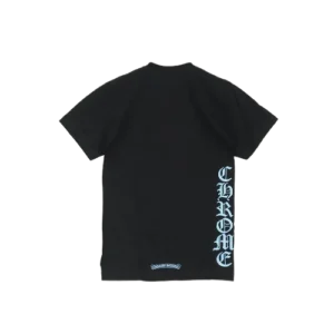 Blue Script Logo Short Sleeve T Shirt view 2