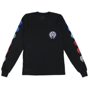 Multi Color Horseshoe Long Sleeve T Shirt