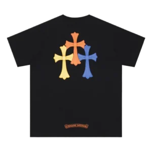 Chrome Heart 3 Color Cross T-Shirt