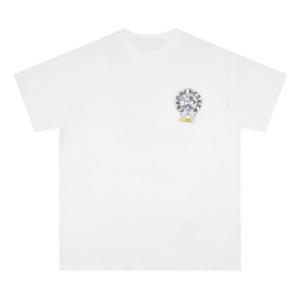 Classic Chrome Hearts Multi Logo and Lips Design White Tee view 2