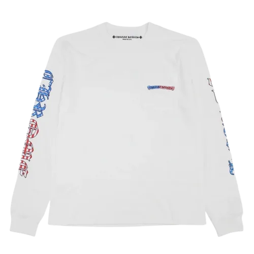 Chrome Hearts Americana Logo Long Sleeve T-Shirt view 2