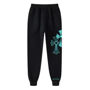 Chrome Hearts Blue Triple Cross Sweatpants/Joggers view 2
