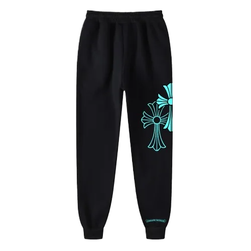Chrome Hearts Blue Triple Cross Sweatpants/Joggers view 2