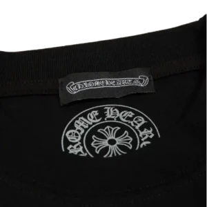 Chrome Hearts Double Cross Blue Logo T-Shirt view 5