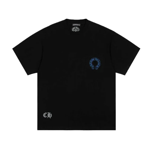 2007 Chrome Hearts Scroll Logo Tee White view 3