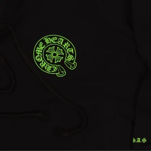 Chrome Hearts Green Patch Hoodie view 4
