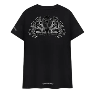 Chrome Hearts Grey Cemetry Cross T-Shirt