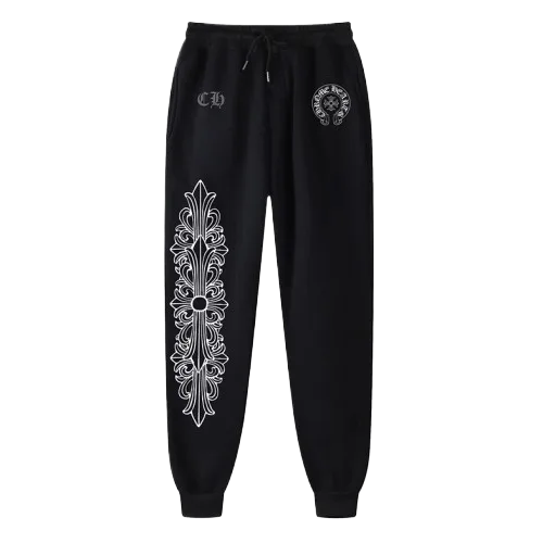 Chrome Hearts Horse Shoe Pattern Sweatpants/Joggers