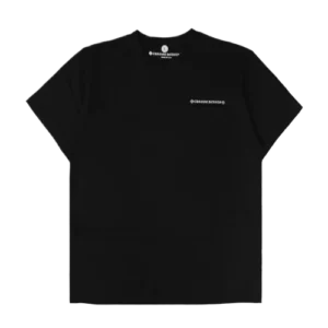 Chrome Hearts 3 Leather Cross Patch Black T-Shirt view 2