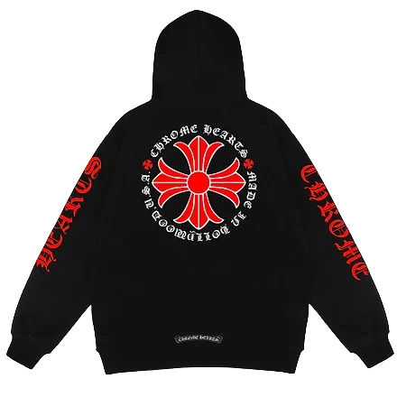 Chrome Hearts Made In Hollywood Cross Hoodie view 2