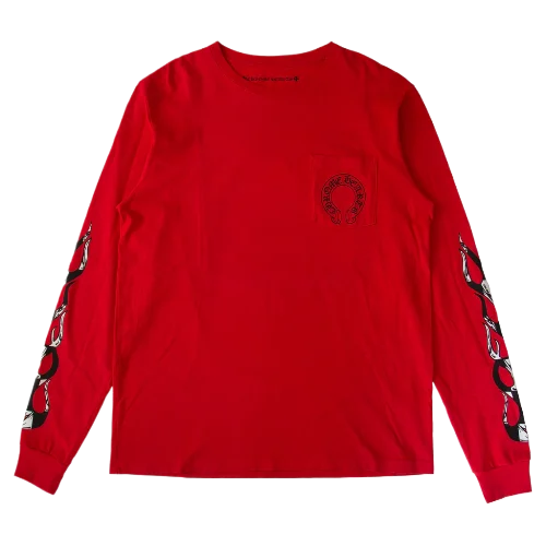 Chrome Hearts Matty Boy Chomper LS Tee Long Sleeve T-Shirt view 2
