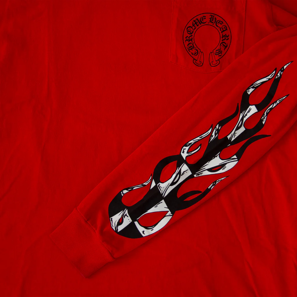 Chrome Hearts Matty Boy Chomper LS Tee Long Sleeve T-Shirt view 3