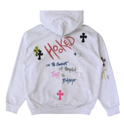 Chrome Hearts Matty Boy Cross Patch Hoodie OG view 2