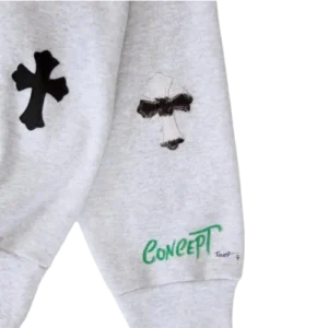 Chrome Hearts Matty Boy Cross Patch Hoodie OG view 4
