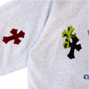 Chrome Hearts Matty Boy Cross Patch Hoodie OG view 6