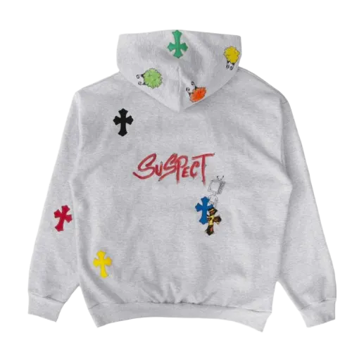 Chrome Hearts Matty Boy Cross Patch Quit Hoodie OG view 2