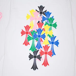 Chrome Hearts Multicolor Cross Long Sleeve T-Shirt view 3