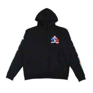 Chrome Hearts Multicolour Cemetry Logo Hoodie