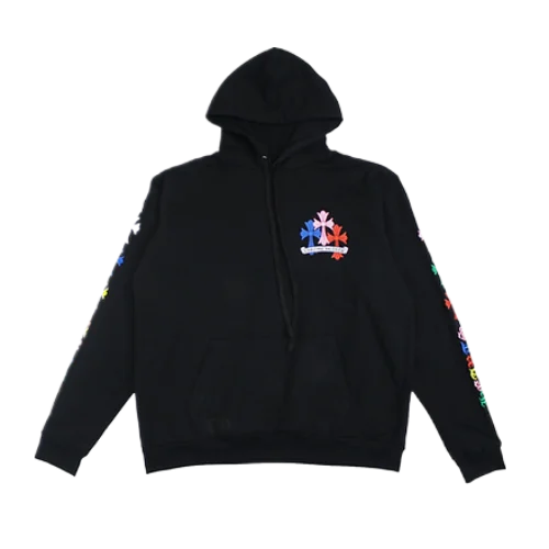 Chrome Hearts Multicolour Cemetry Logo Hoodie